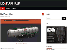 Tablet Screenshot of ets2planet.com